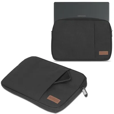 Produktbild von Notebook Tasche Medion Akoya E3222 E3223 Hülle Schutzhülle Cover Schutz Case BagNotebook Sleeve Farbe:Schwarz