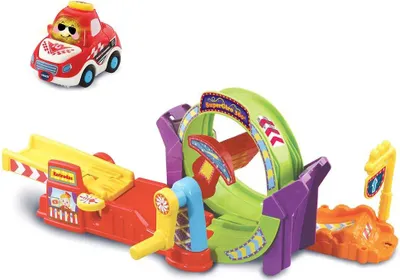 Produktbild von Vtech Supergiro 360º Tut Tut Bolidos Fahrzeug Mehrfarbig  Mehrfarbig One Size