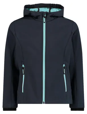 Produktbild von Cmp Kid G Jacket Fix Hood Titanio-Acqua Titanio-Acqua 128