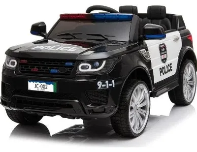 Produktbild von SUV Polizei - Kinder Elektroauto - 12V - Sirene - Blaulicht - mit Fernbedienung