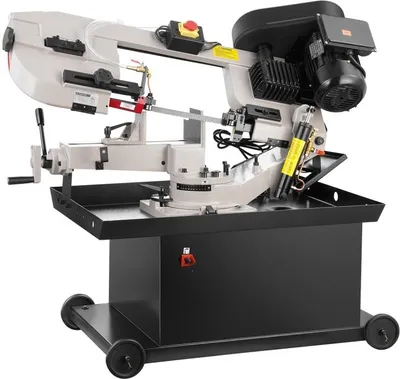 Immagine prodotto di Seghetto a nastro per metallo 17x21cm 1,1kW - Seghetto ad alte prestazioni con velocità variabile per il taglio di precisione dei metalli