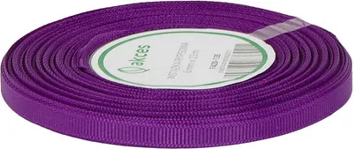 Produktbild von Ripsband 6 mm, dunkelviolett 22,5 Meter