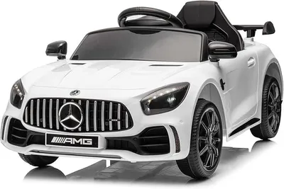 Obrázok produktu pre Elektrické autíčko Mercedes-Benz AMG pre deti, 12V, s 2,4G diaľkovým ovládaním – elektrické vozidlo s 2 dvierkami, vybavené MP3 prehrávačom, klaksónom a LED osvetlením