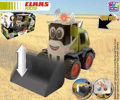 Productafbeelding van CLAAS TORION, wiellader, 1 jaar/jaren, LR44, Groen, Grijs, Rood, Wit