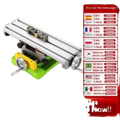 Immagine prodotto di Mini banco da lavoro di precisione, multifunzionale, mini perforatore