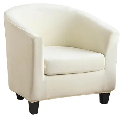 Productafbeelding van Chesterfield, elastische armleuninghoezen - 2 stuks, beige, voor Tullsta stoelen