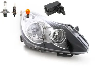 Produktbild von Scheinwerfer passend für Opel Corsa D 07/2006 -12/10 Rechts Leucht. + Stellmotor 1207203 1207936 1207204 5P0941295 13129840 93189095 1216200 93 Johns