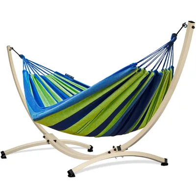 Immagine prodotto di Amaca Potenza con telaio Per due persone amaca 220x160 cm I Telaio zincato 220 kg