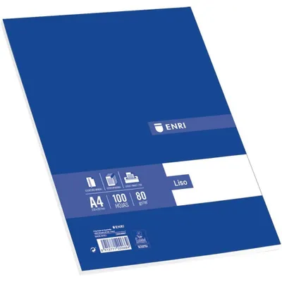 Zdjęcie produktu dla Enri A4 - wkład uzupełniający 100 arkuszy papieru uzupełniającego Biały Biały Jeden rozmiar