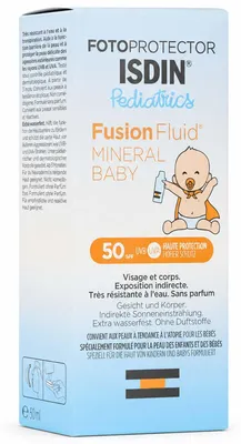 Produktbild von ISDIN Fotoprotector Ped.Fusion Flu.Min.Baby LSF 50