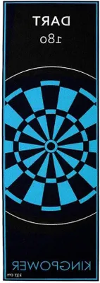 Produktbild von Dartschützen-Trainingsbrett - Sicherheitstuch - Blau - 237 x 80 cm
