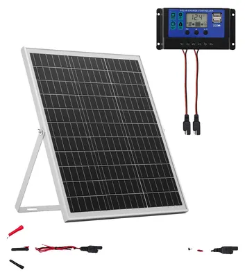 Zdjęcie produktu dla Zestaw Paneli Słonecznych Vevor 25W 12V Monokrystaliczny Mppt Ip67