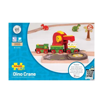 Obrázek produktu pro Bigjigs Rail Dinosauří jeřáb