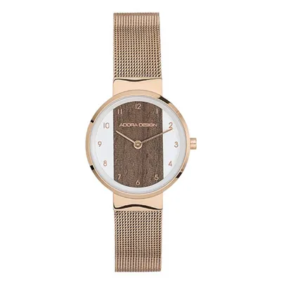 Produktbild von Damenuhr Armbanduhr Adora Design mit Milanaisearmband Modell AD8566