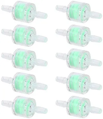 Produktbild von Silikonenslangfilter für Aquarien - 10er Pack - Effiziente Wasserstromeinheit - Für Süß- und Salzwasser - Aquariumreinigungssystem
