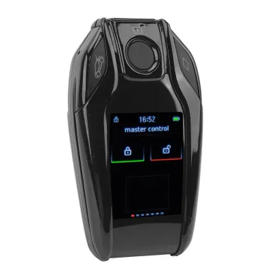 Zdjęcie produktu dla Inteligentny zdalny kluczyk samochodowy, inteligentny kluczyk LCD, automatyczna blokada bezkluczykowa, pilot z ekranem LCD, pilot zdalnego sterowania, bezkluczykowy pilot samochodowy