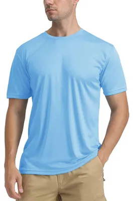 Zdjęcie produktu dla Koszulka rashguard dla mężczyzn z ochroną UV i szybkoschnącym materiałem
