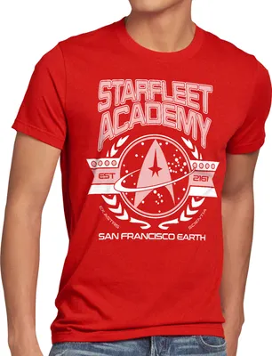 Produktbild von BaumwolleCloud Starfleet Academy Herren T-Shirt sternenflotte