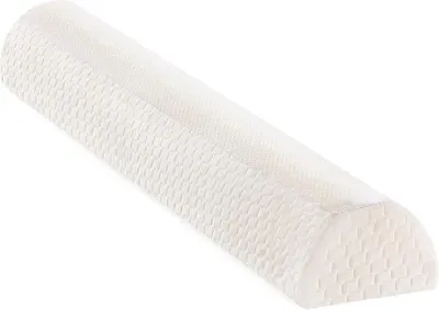 Obrázok produktu pre Pena s mäkkým lemom – 132 x 18 x 115 cm – biela, na posteľ.