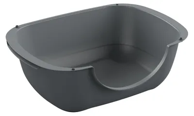 Image de My Pet Bella CatRotho litière Rotho 56 x 19 x 39 cm gris anthracite