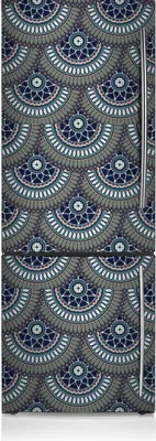 Produktbild von Aufkleber Kühlschrankmagnete Dekoration Kühlschrankfolie 60x205 cm - Dekoratives Muster