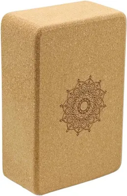 Obrázek produktu pro Ekologický korkový podložka pro ženy – 22,5 x 14,5 x 7,5 cm – ekologická podložka pro jógu, pilates a protahovací cvičení