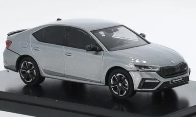 Obrázek produktu pro Škoda Octavia IV RS (2020) 1:43 - Šedá stříbrná metalíza