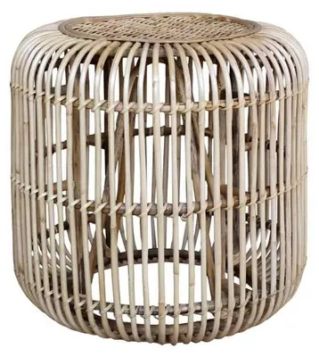 Produktbild von Chic Antique LOUNGE TISCH Rattan Rund 50 cm