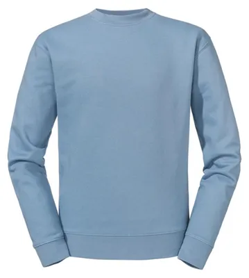Image de Russell - Sweat-shirt « The Authentic » pour hommes/femmes Unie LT5343 (S) (gris-bleu)