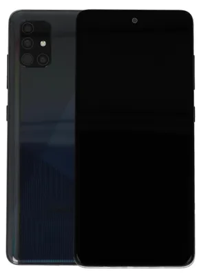 Image de Samsung Smartphone Galaxy A51 16,5cm (6,5 pouces), 128GB de mémoire, couleur : noir/bleu