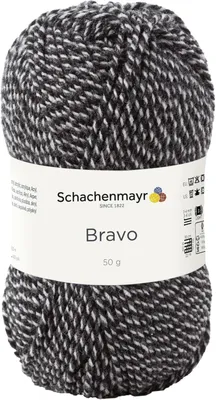 Produktbild von Schachenmayr Bravo, 50g Graphit Mouline Handstrickgarne