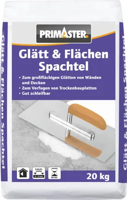 Produktbild von Primaster Glätt & Flächenspachtel 20 kg