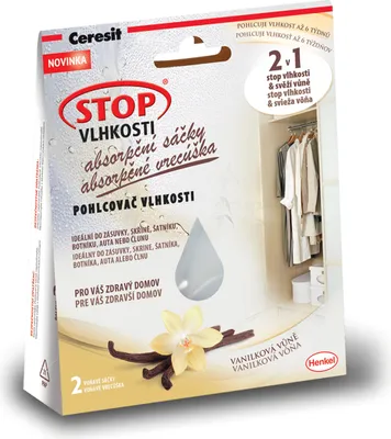 Image de Stop aux poches d'humidité vanil.2x50g CERESIT