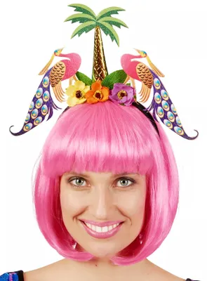 Produktbild von Tropical Hawaii Haarreif - Fasching Karneval Mottoparty