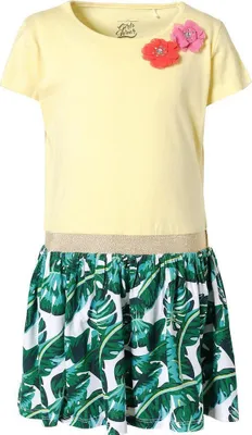 Produktbild von Lemon Beret Sommerkleid gelb 128/134