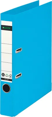 Produktbild von Ordner Pappe A4 180 Grad 50mm hellblau