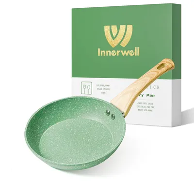 Produktbild von Antihaftpfanne Granit, 24 cm, Induktionsgeeignet, Omelettpfanne für die Küche