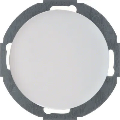 Produktbild von Berker 10092079 Blindverschluss mit Zentralstück polarweiß, glänzend Serie R.classic
