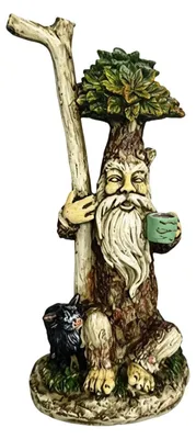 Produktbild von Gartenfigur, wetterfest, Dekorationsobjekt – Baumgesicht