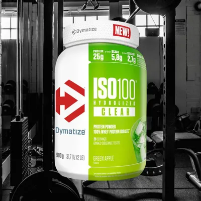 Produktbild von Dymatize | ISO 100 Hydrolyzed Clear Whey Protein Green apple