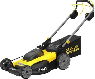 Image de Tondeuse Autopropulsée Électrique, Stanley Fatmax Brushless SFMCMWS251M-QW, 18V, 51cm de Coupe, Nue