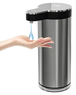 Produktbild von INF Edelstahl berührungsloser Seifenspender 400ML USB wiederaufladbar