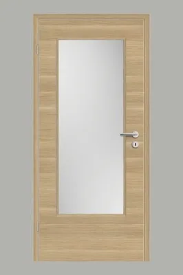 Produktbild von Pertura Zimmertür Yori CPL Sonneneiche quer 86,0x198,5 cm Links mit Lichtausschnitt G3 (ohne Glas)