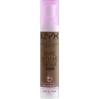 Produktbild von NYX Professional Makeup Bare With Me Concealer Serum, Braun, Rich, Universalhülle, Creme, Frauen, Antiaugenringe, Anti-Rötung, Feuchtigkeitsspendend