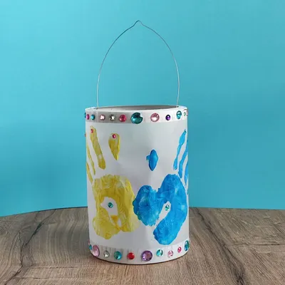 Produktbild von Bastelset für 25 Laternen, Ø 15,3 cm