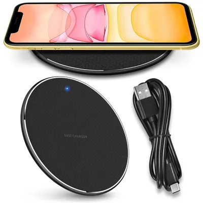 Produktbild von QI Kabellos Schnell Ladegerät für Apple iPhone 17 16e 16 15 Pro Max Air Wireless