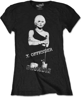 Image de Blondie - T-shirt "X Offender" pour femme RO1061 (S) (Noir)