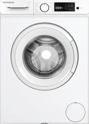 Telefunken Waschmaschine 7kg | Frontlader 1400 U/Min. | Inverter Motor | Schontrommel | 15 Programme | W714A1W weiß