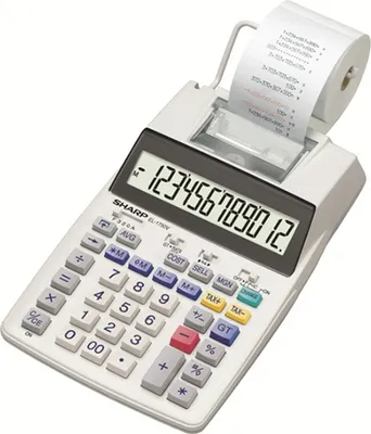 Produktbild von Sharp EL-1750 V druckender Tischrechner