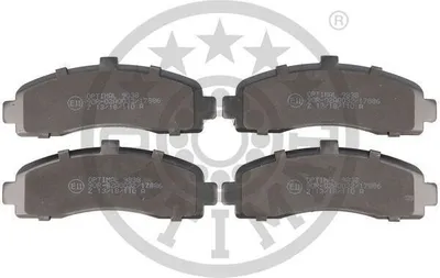 Produktbild von OPTIMAL Bremsbeläge Satz Vorne Bremsklötze für NISSAN MICRA II (K11) BP-09838